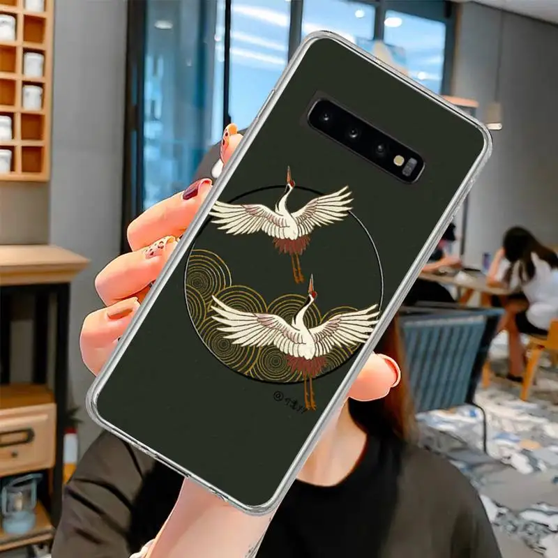 

Chinese God of Wealth Phone Case For Samsung S6 S7 S7 edge S8 S8 Plus S9 S9 Plus S10 S10 plus S10 E(lite)
