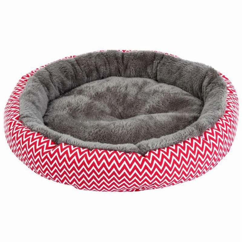Dog Sleeping Mat Pad Nest Kennel Pet Cushion Soft Puppy Shell Hiding Cat Bed House Round Fodable For Winter Warm | Дом и сад