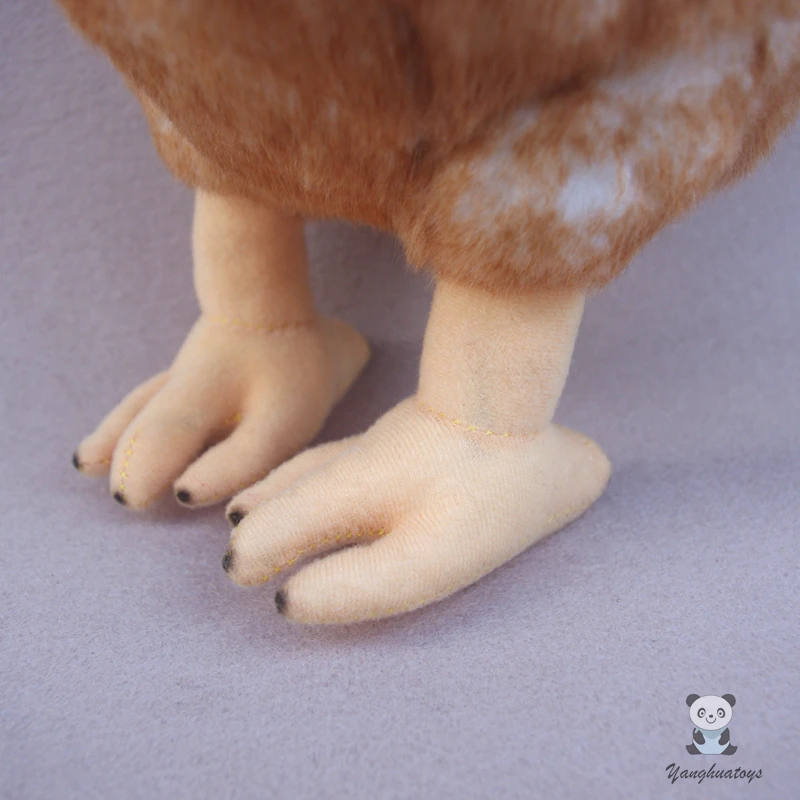 Мягкая игрушка в виде животного Реалистичная плюшевая курочка большая детские