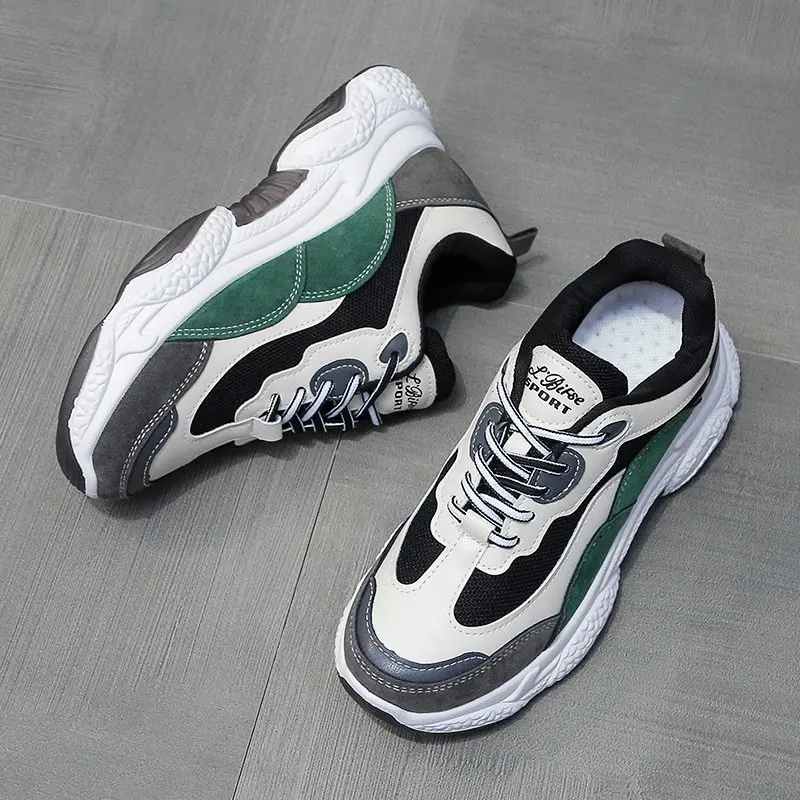 

New Women Summer Sneakers Ladies Platform Vulcanized Shoes Walking Lace-Up Comforable Casual