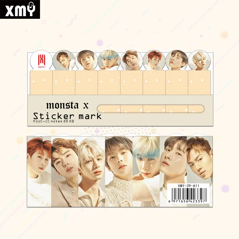 

Kpop stray kids Memo pads ITZY IZONE TXT NCT126 MONSTA X TWICE GOT7 Notepads