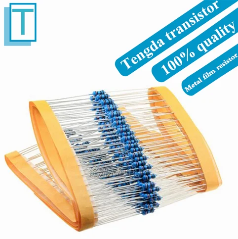 Металлический пленочный резистор 3 Вт 1% 1R ~ 1M 4.7R 10R 22R 33R 47R 1K 4 7 K 10K 100K 1 10 22 33 47 4K7 Ом шт.