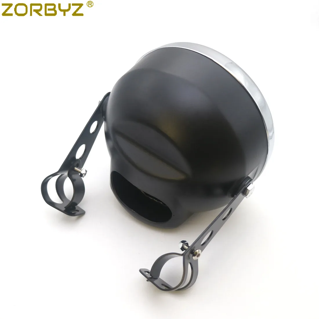 ZORBYZ черная 7 ''светодиодная круглая фара с DRL 28 43 мм кронштейн вилки для Honda CB400