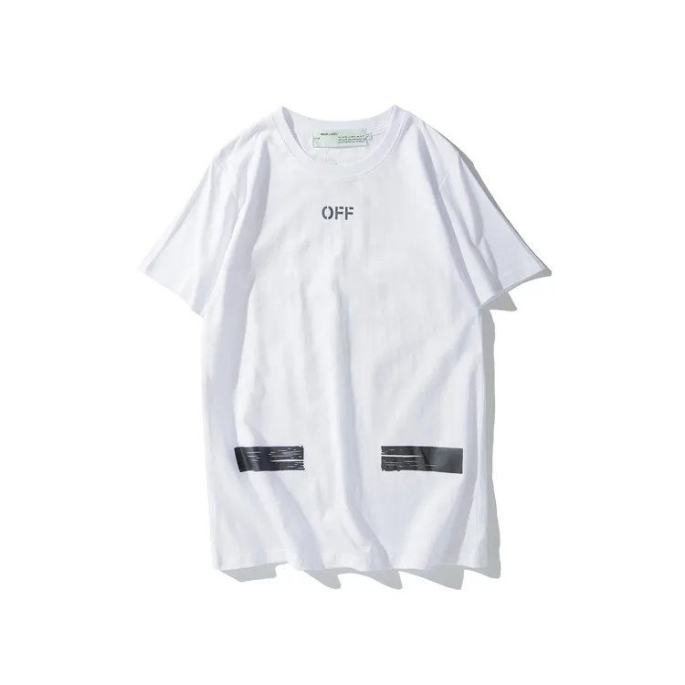 

Spring summer new OWF ow basic arrow OS hip hop loose men's and women's short sleeve T-shirt fashion