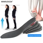 Winruochen стельки для увеличения высоты 2,5-9 см, регулируемые амортизирующие вставки для подтяжки для мужчин и женщин, набор для подъема обуви