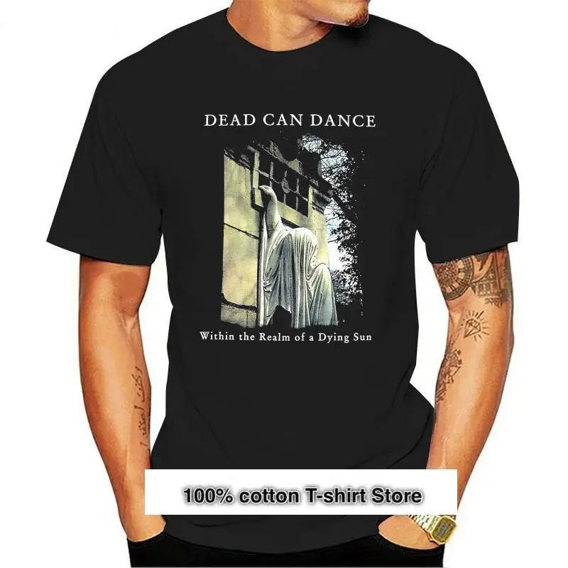 

Camiseta negra de Dead Can Dance in The Realm Of A Dying Sun, camiseta de más tamaño y colores