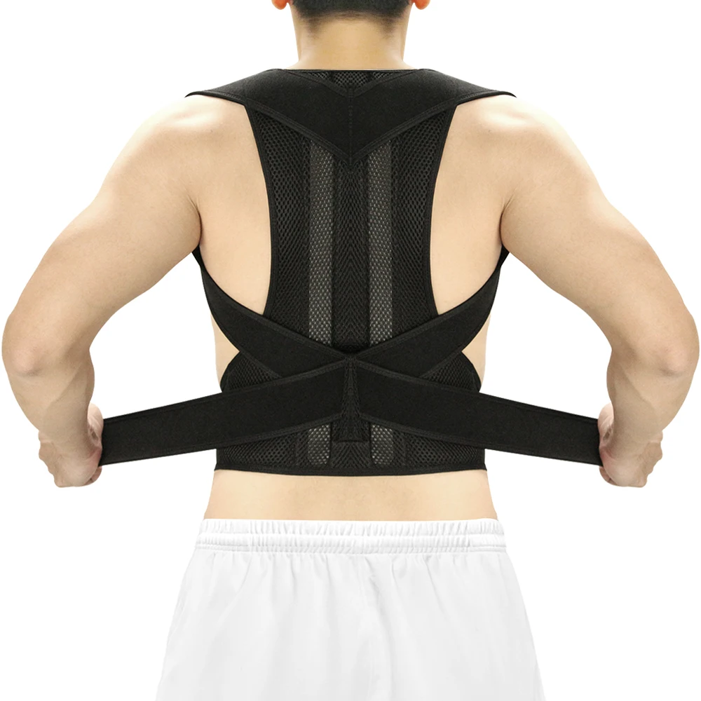 

Posture Corrector Back Posture Brace Clavicle Support Stop Slouching and Hunching Adjustable Back Trainer Unisex