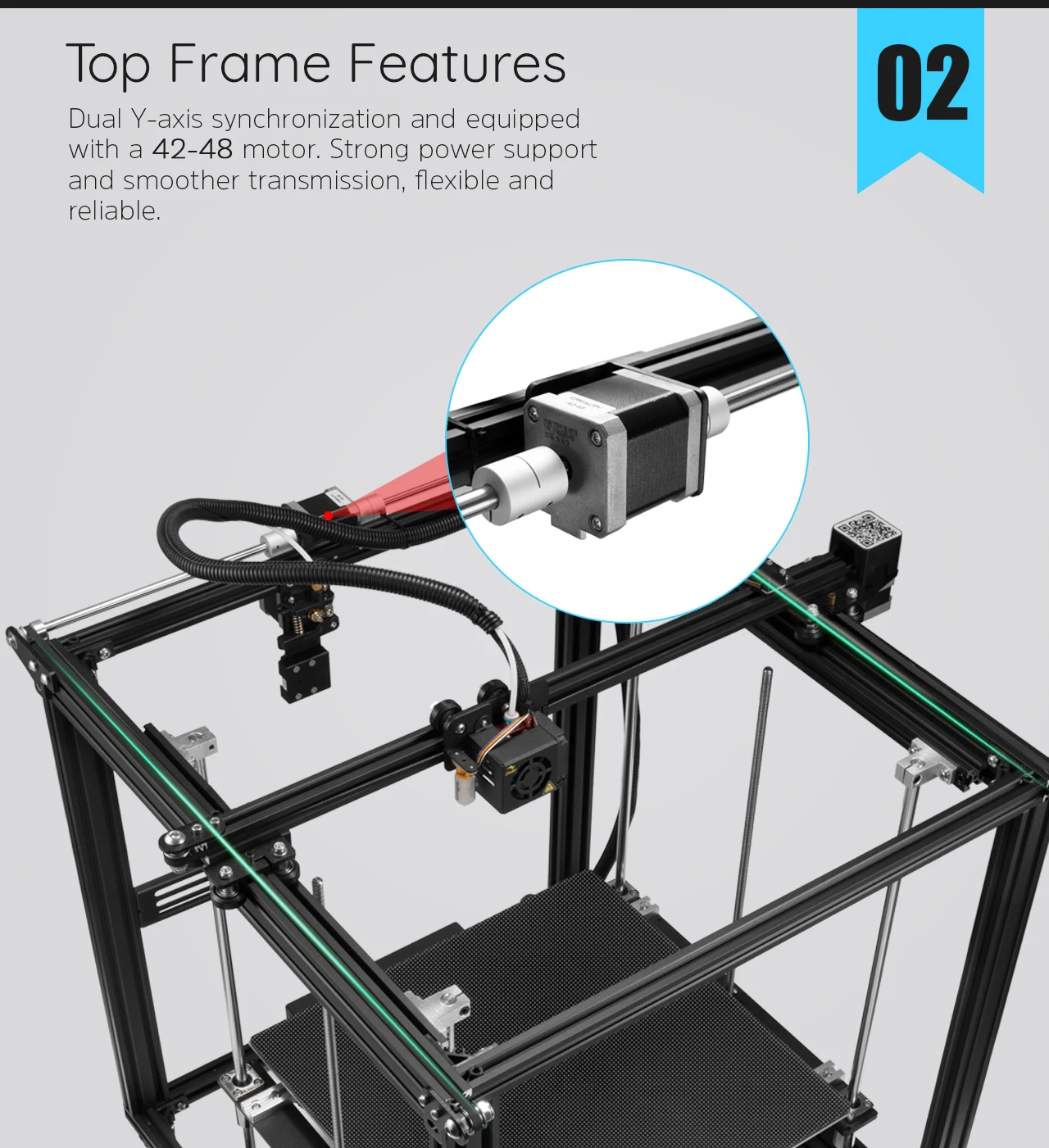 CREALITY 3d принтер Creality Ender-5 с Landy стабильной мощностью, V1.1.3 материнская плата, магнитная Встроенная пластина, отключение питания