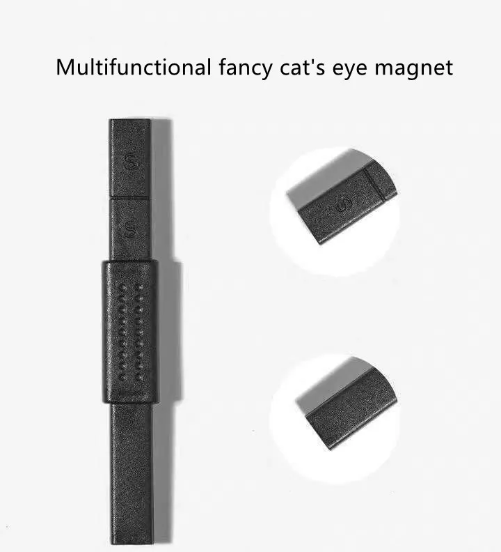 Новинка 1 шт. Многофункциональный маникюрный магнит с двумя головками дизайн S 3D