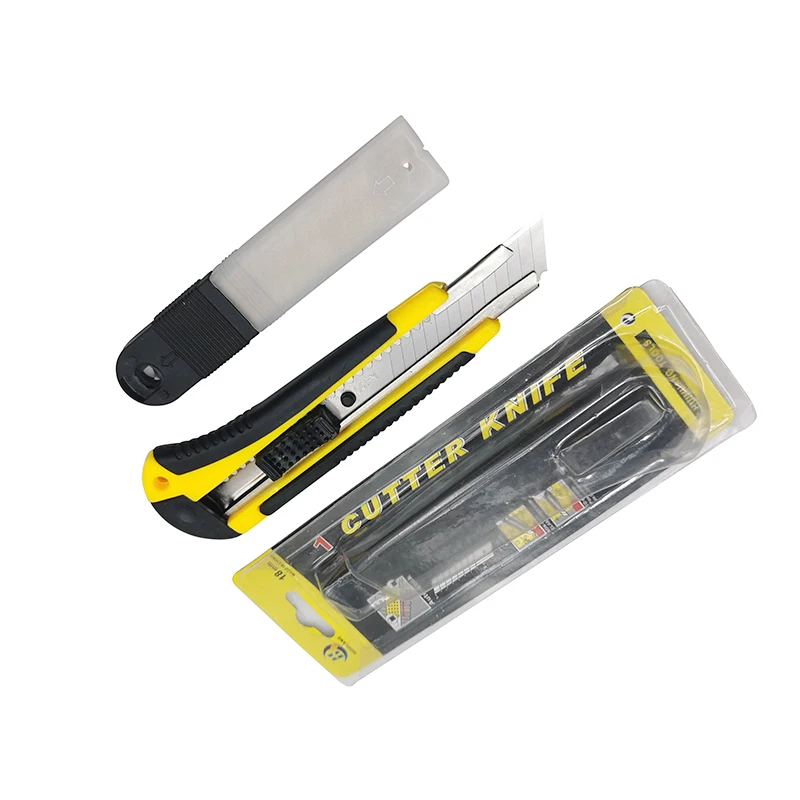 

1 set 10 sharp blades / utility knives 1 wallpaper wallpaper paper cutting small blade handmade knife holder stationery