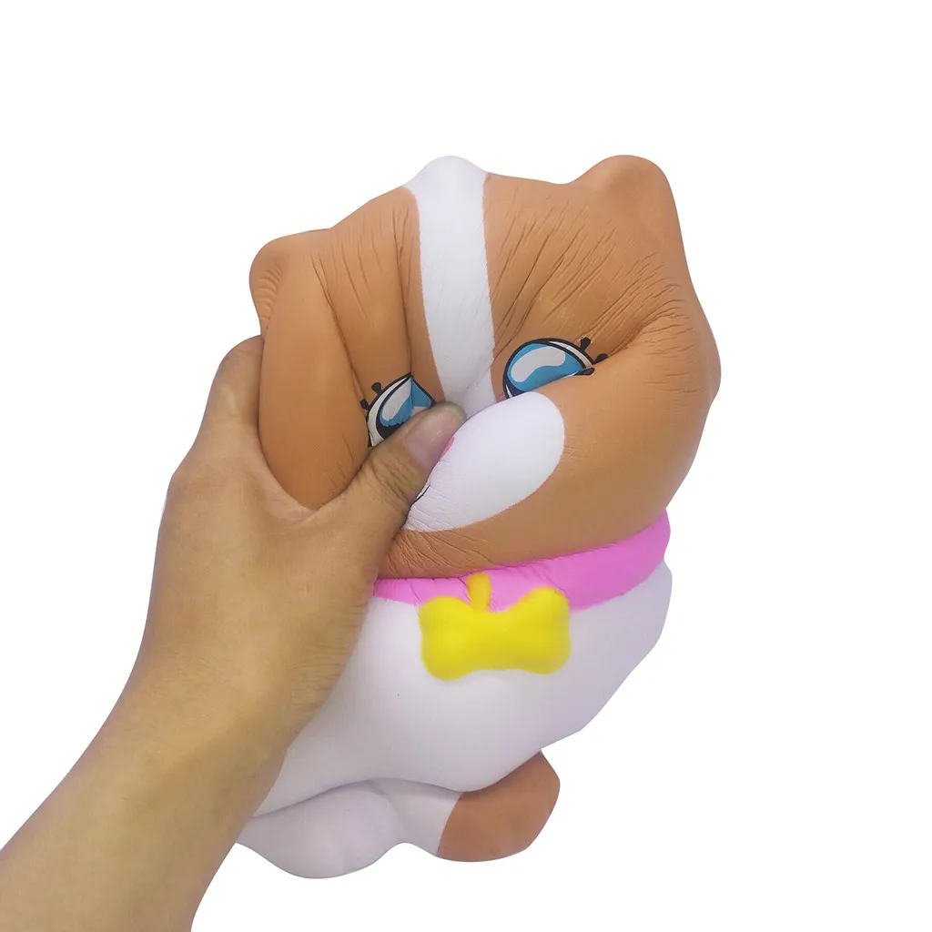 

Kawaii Cute Mochi Squishy Huge Adorable Dog Slow Rising Kids Fun Stress Reliever Decompression Toy Children Funny Gift Toys 2021