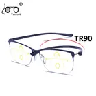 Мультифокальные Прогрессивные очки для чтения, компьютерные прозрачные очки для мужчин и женщин + 1,0, 1,5, 2,0, 2,5, 3,0, 3,5, 4,0