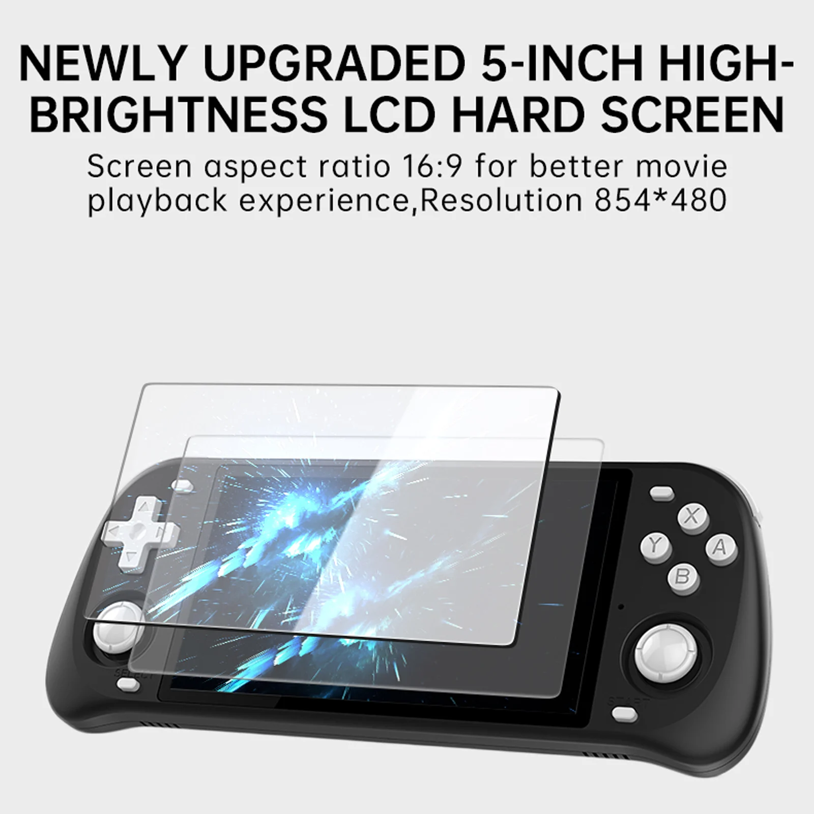 Портативная игровая Ретро консоль Powkiddy RGB10MAX2 портативные игровые плееры с 64 Гб