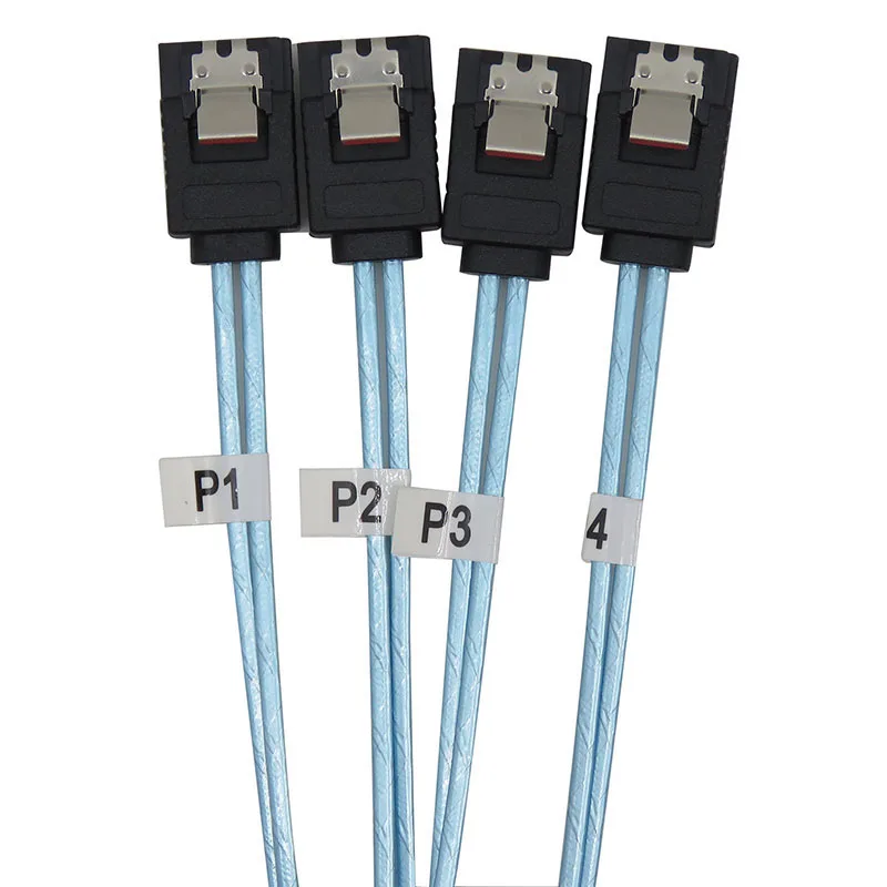 Внутренняя Mini Sas 36Pin (Sff 8087) Мужчина к 4X Sata 7Pin женский разветвитель кабеля длиной 1