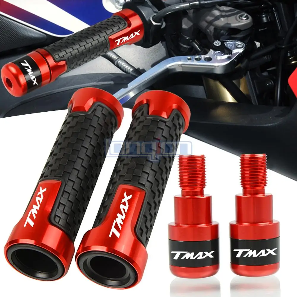 

Motorcycle 7/8'' 22MM Handlebar Grips Ends Handle Bar Hand End Plugs Cap For YAMAHA TMAX T-MAX 530 500 560 TMAX500 TMAX530 SX DX