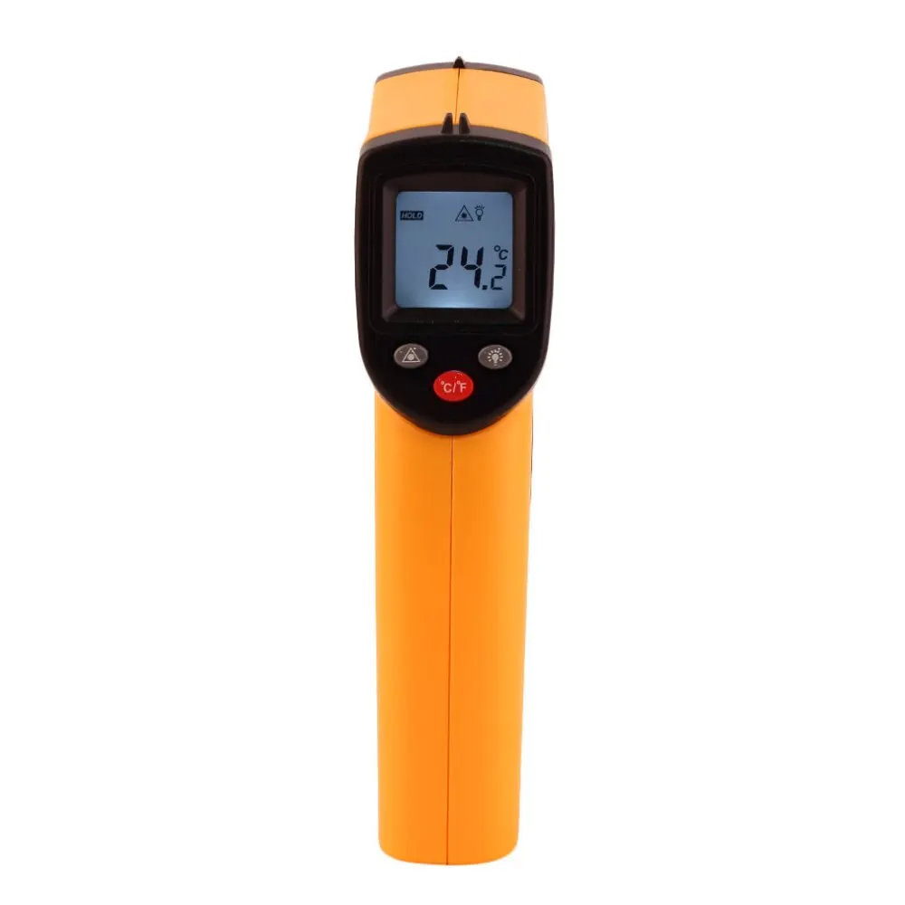GM320 Handheld Digital LCD Temperature Sensor Laser IR Infrared Thermometer Point -50~380 Degree For Industial House Use |
