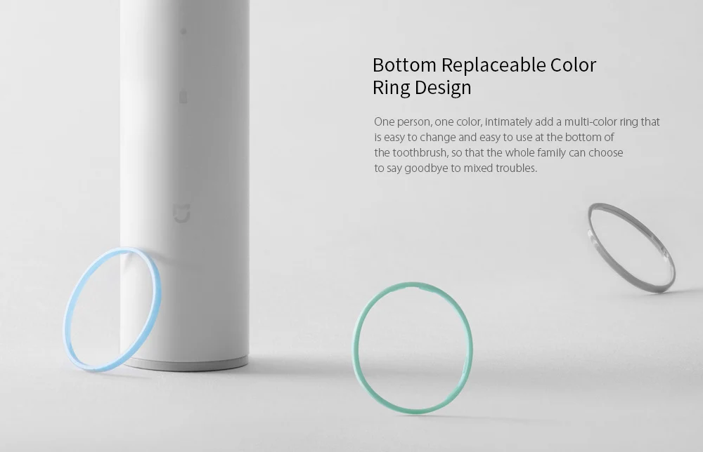 Новинка, Xiaomi Mijia T300, звуковая электрическая зубная щетка, перезаряжаемая, умная, ультра звуковая зубная щетка, водонепроницаемая, умная, звуковая зубная щетка