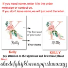 Алмазная картина с буквами и цветами на заказ, полное Алмазная вышивка, вышивка крестиком в скандинавском стиле, украшение для детской комнаты, подарок