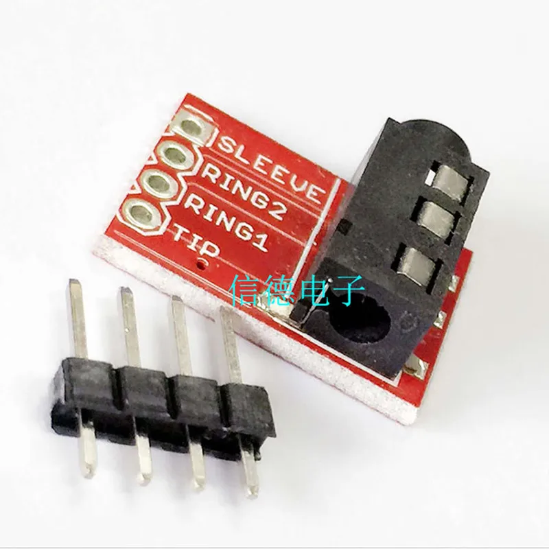 

CJMCU-TRRS 3.5mm Audio Socket MP3 Stereo Headset Vvideo Microphone Lnterface