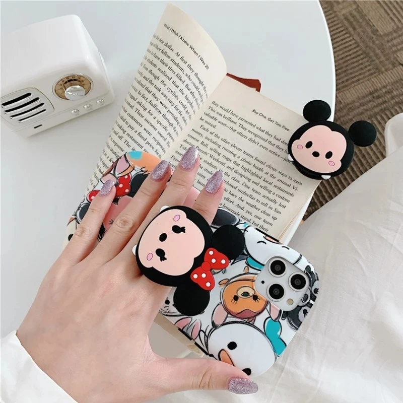 Держатель для телефона с изображением Микки и Минни | Мобильные телефоны