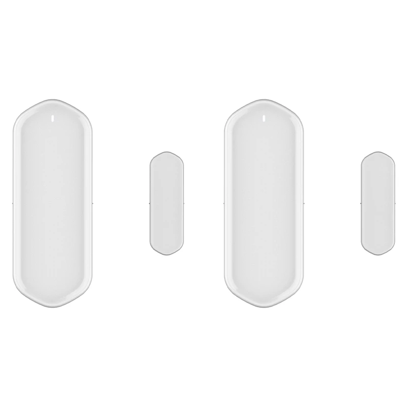 

2Pcs Home Smart Spot Door Alarm Tuya Wifi Door Sensor Door Open Closed Detectors Wifi App Security Alarm System