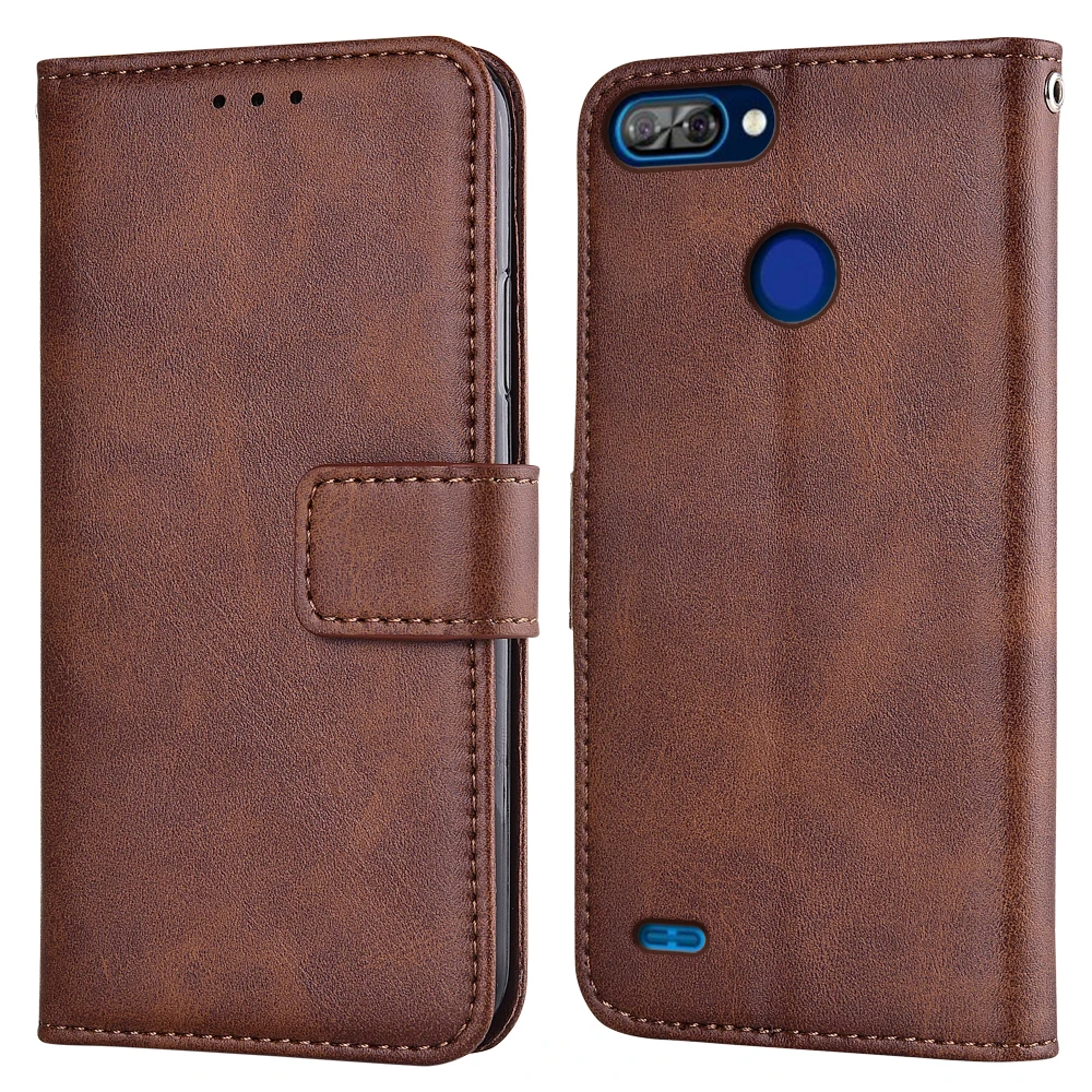 Чехол-книжка с бумажником для Itel A46 кожаный чехол телефона чехол-книжка A 46 |