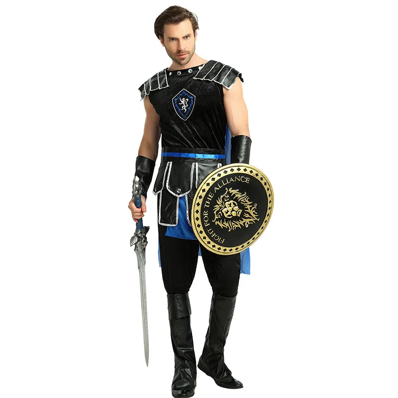 Взрослый костюм древнего римского солдата костюмы на Хэллоуин для мужчин