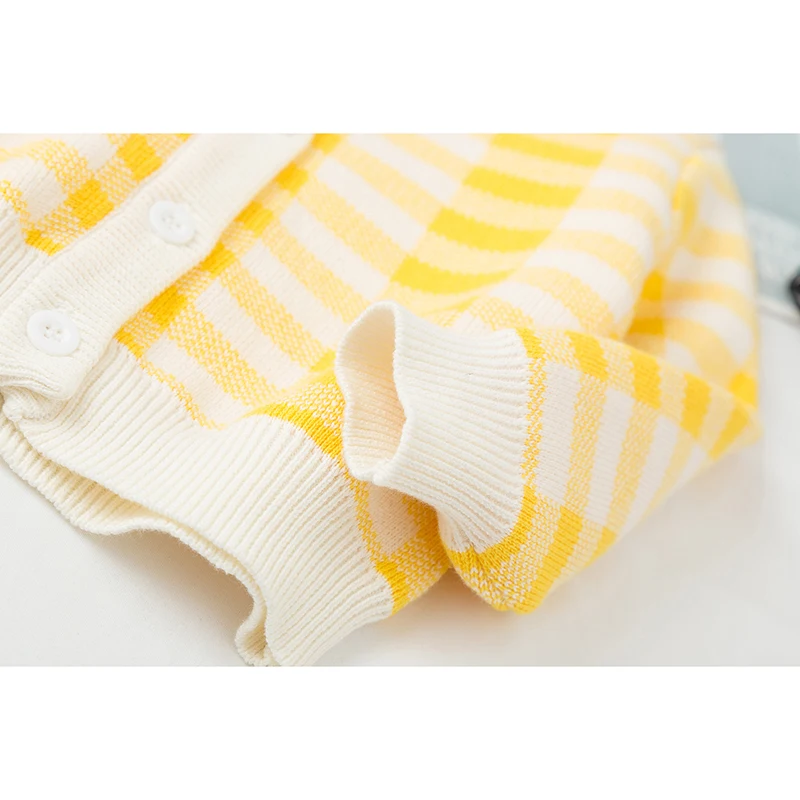 Новинка Осень-зима 2020 кардиган в клетку для маленьких мальчиков и девочек пальто