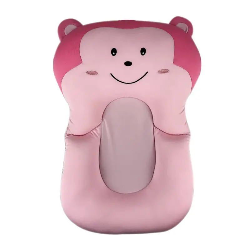 

Baby Bath Tub Pillow Pad Lounger Air Cushion Cartoon Animal Infant Safe Bathtub