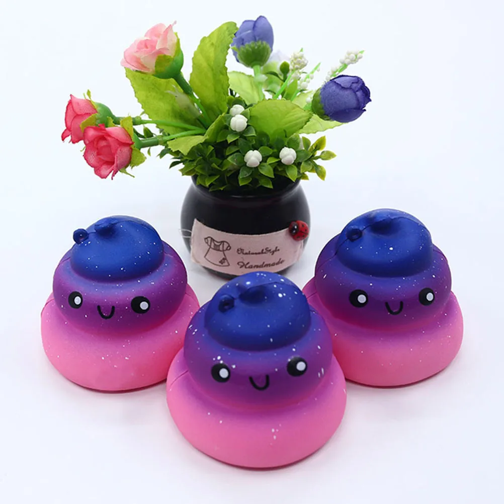 Изысканный веселый Галактический какашка ароматизированный Сжимаемый oyuncak