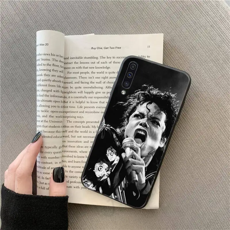 

Michael Jackson International superstar Phone Case For Samsung galaxy S9 10 20 A10 21 30 31 40 50 51 71 s note 20 j 4 2018 plus