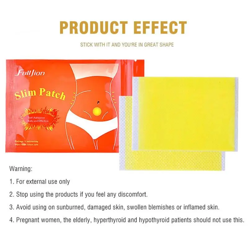 Магнитные наклейки для похудения в пупок 10 шт. товары пластыри сжигания жира