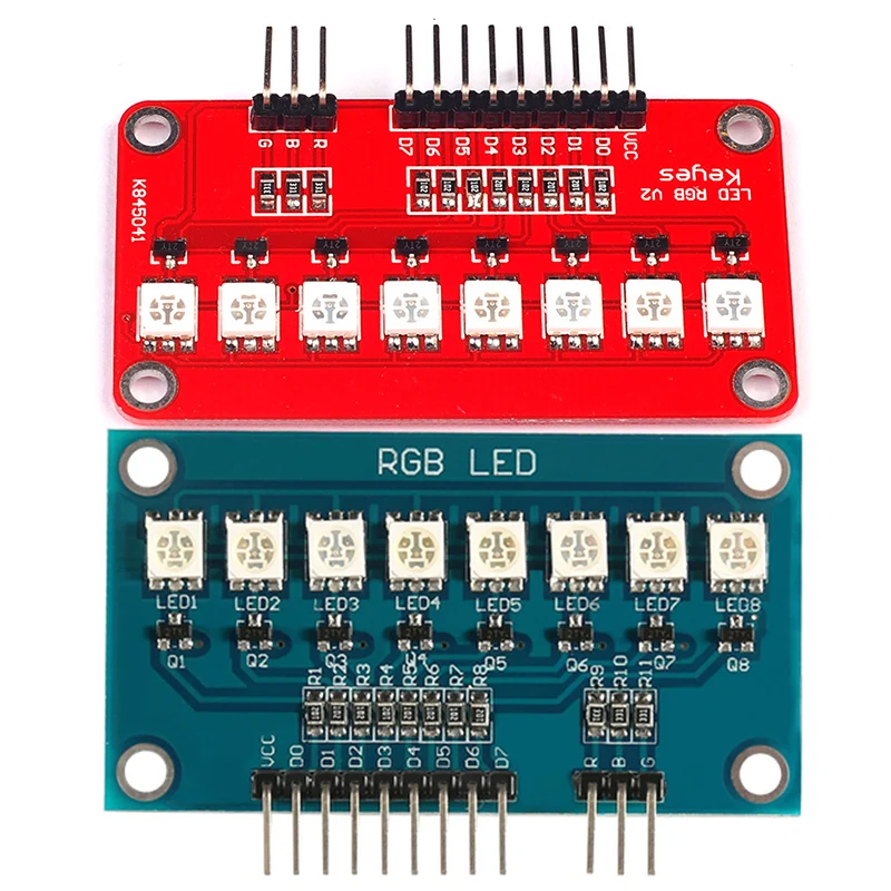 2 шт./лот 5050 RGB полноцветный светодиодный/водный модуль лампы микроконтроллер