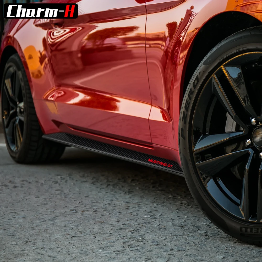 Автомобильный Стайлинг 5D наклейка из углеродного волокна s для Ford Mustang GT 2015 2016 2017