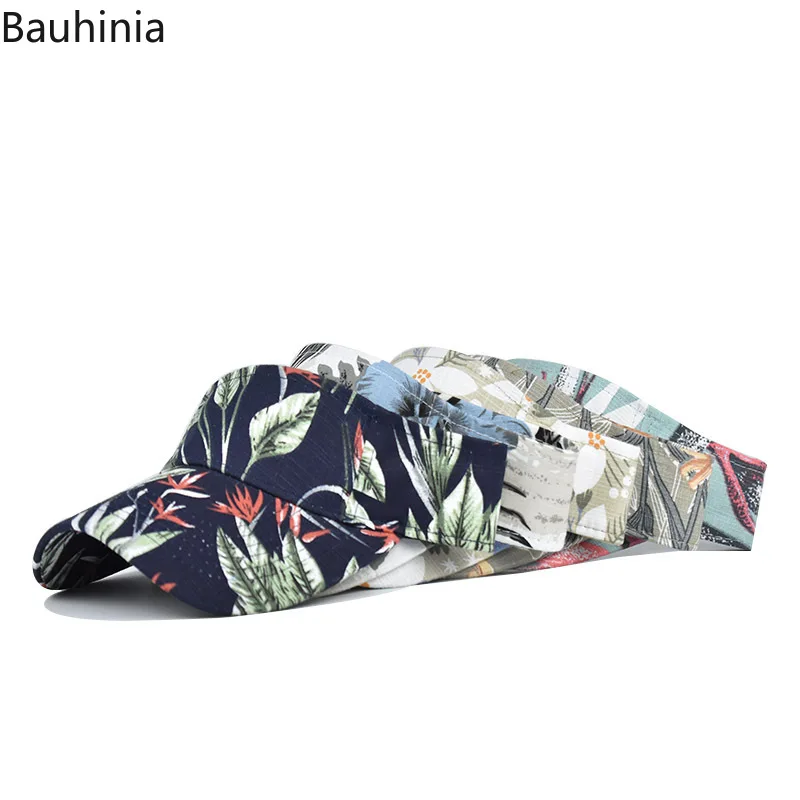 Женская летняя солнцезащитная Кепка быстросохнущая с принтом пустая верхняя