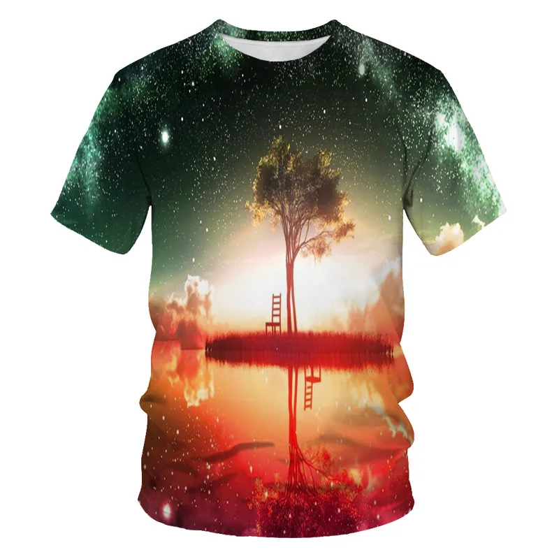 

Мужская и женская футболка Ltalian Sharachi, красочная рубашка, весна и лето, модная мужская футболка оверсайз в уличном стиле