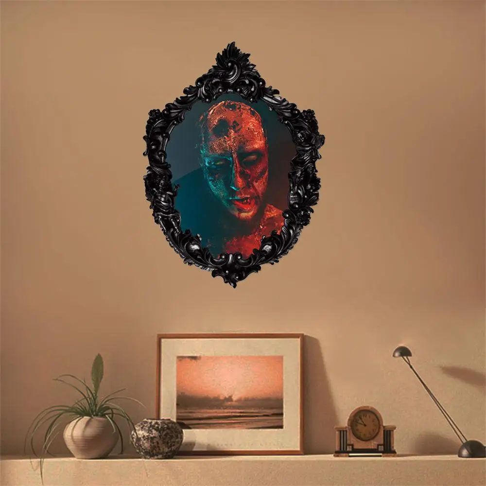 3D Наклейка на стену Хэллоуин ужас зомби передвижная настенная бумага креативный