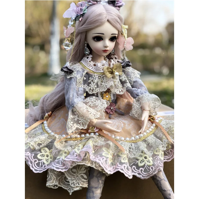 Синий 1/3, BJD, 60 см, куклы, игрушки, высокое качество, китайская Кукла, 18 шарниров, BJD, шарнир, кукла, мода для девочек, подарок, игрушки для девочек - Цвет: Синий