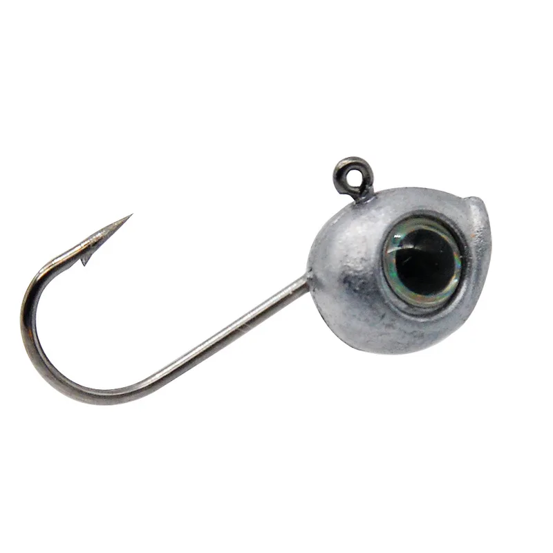 

Fishing Big Eye Jig Head Hook 3g 4g Soft Lure Worm Bait Barbed Hooks Bottom Fish Catch Lot 4 Pieces Sale