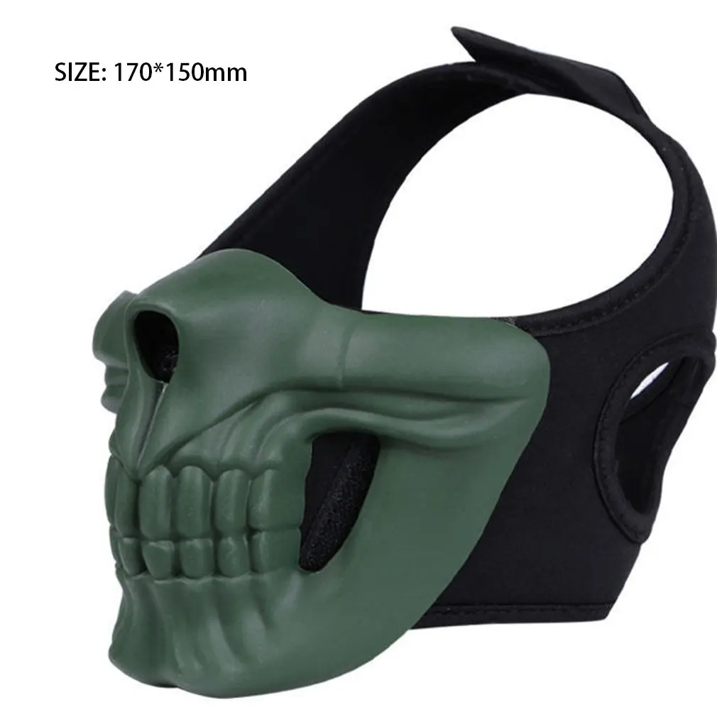 _ Наружные полевые маски Airsoft пейнтбол тренировочная маска Glory Череп на Хеллоуин