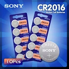 10 шт для Sony 3V CR2016 литий Монета клетки Кнопка Батарея CR 2016DL2016 KCR2016 LM2016 BR2016 для часы с калькулятором игрушки