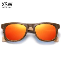 xsw high quality sunglasses kids coffee glasses girls boys polarized children sun glasses uv protection wooden sunglasses
