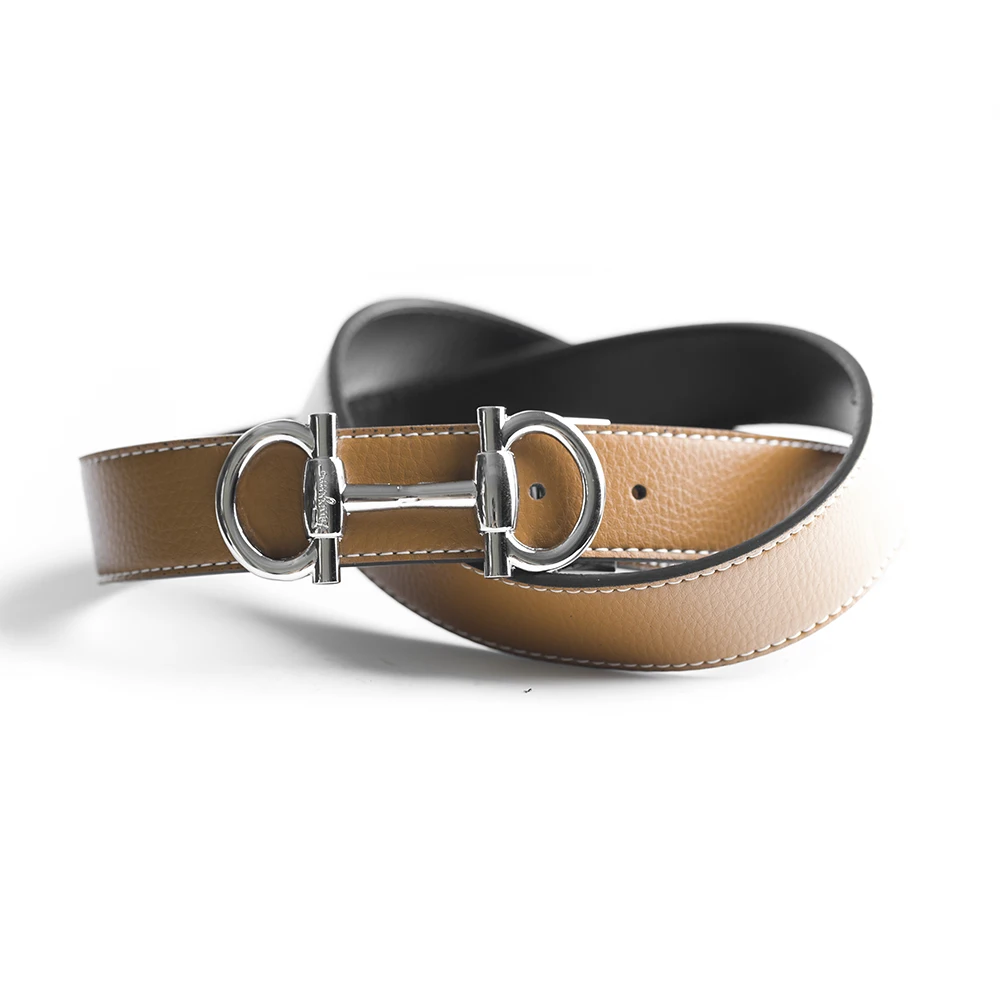 

New Luxury Designer Brand Cowhide Belt Men High Quality Women Genuine Real Leather Dress Yellow Strap for Jeans Waistband