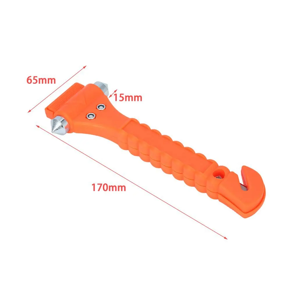 

Mini Car Safety Hammer Life Saving Escape Emergency Hammer Seat Belt Cutter Window Glass Breaker Car Tool