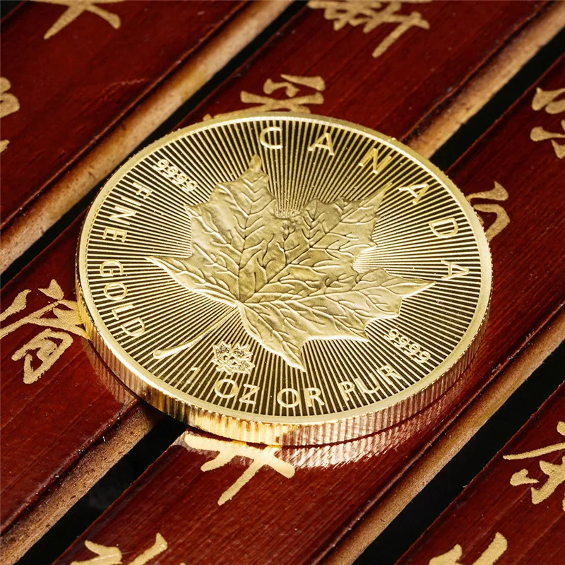 

2020 Canada Gold Coins Maple Leaf Commonwealth Queen Coin Commemorative Collect Gift Token Drop shipping Art People