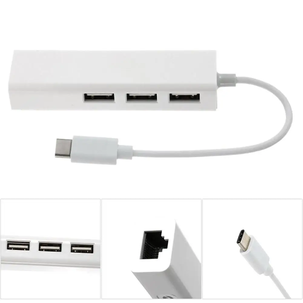 USB C 3 1 type RJ45 Ethernet сетевой адаптер для Macbook Air Pro другой компьютер использования