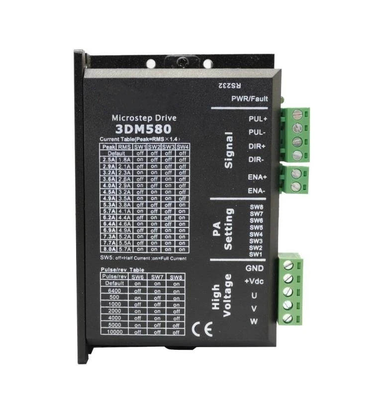 

Leadshine Drive 3ND580 3ND580S 3ND583 3ND583B 3DM583 3DM683 three-phase stepper motor driver