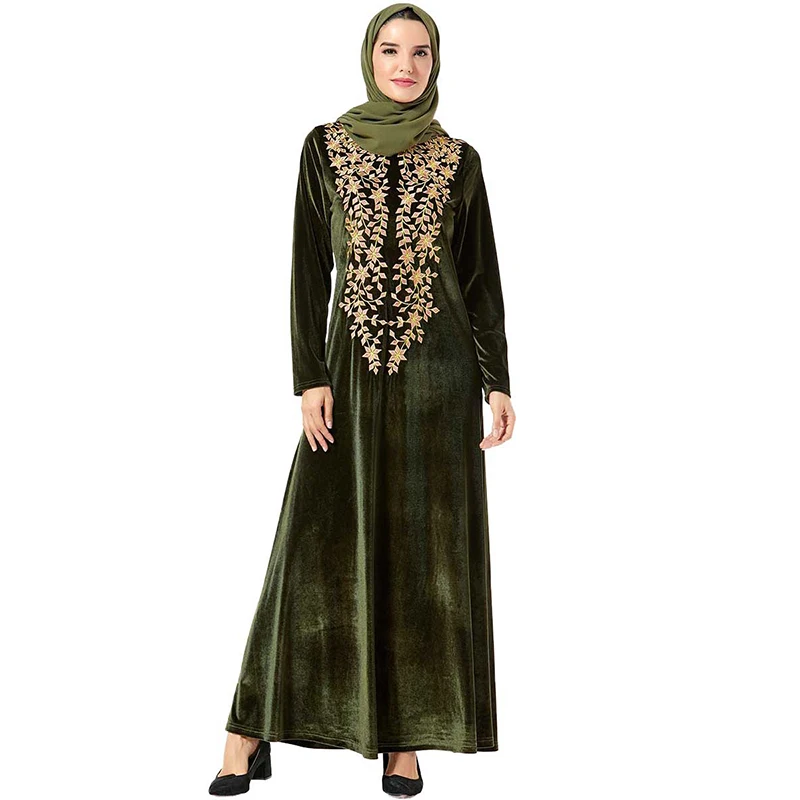 мода исламская Турция элегантное кимоно Новое мусульманское платье арабского