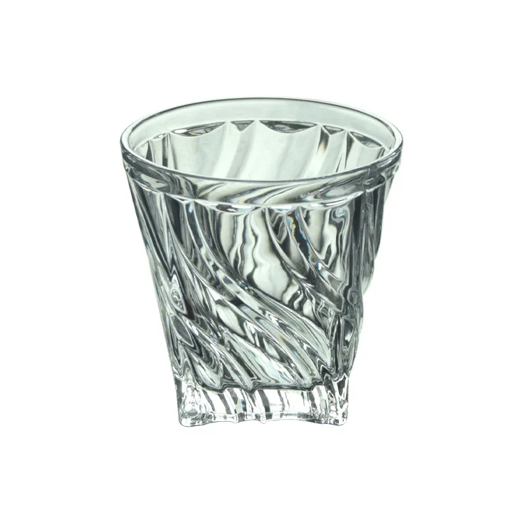 

2 Pcs/slot classical transparent fashion whiskey wine glass party pub wine drinking glass cups 0831-23