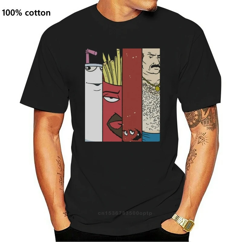 

Новая детская футболка Aqua Teen с изображением голодной силы и плитки 2